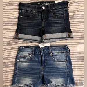 Two Pairs of AE Midi Shorts